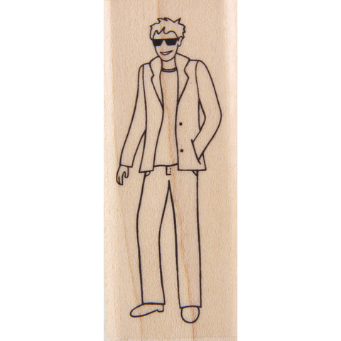 wood stamp - edward