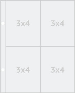 pocket page refill - 3x4