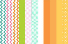 a|s cardstock - spring chick mini paper pack