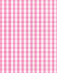 a|s cardstock - gingham bubblegum