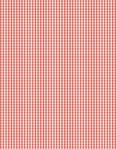 a|s cardstock - gingham cherry