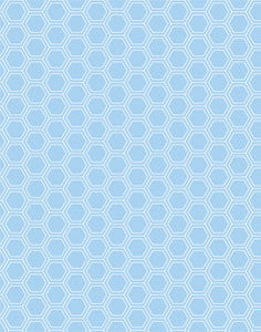 a|s cardstock - petite hexagon sky