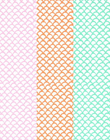 a|s cardstock - scallops assortment