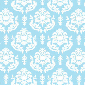 a|s shimmer damask cardstock - bermuda
