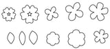 a|s die set - flowers