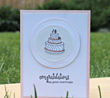 a|s die set - wedding day