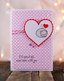 a|s cardstock - scallops cotton candy