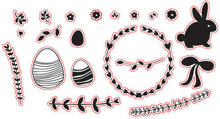 a|s die set - spring scene